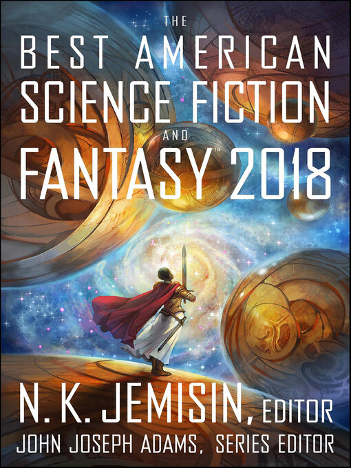 Cover image for The Best American Science Fiction and Fantasy 2018